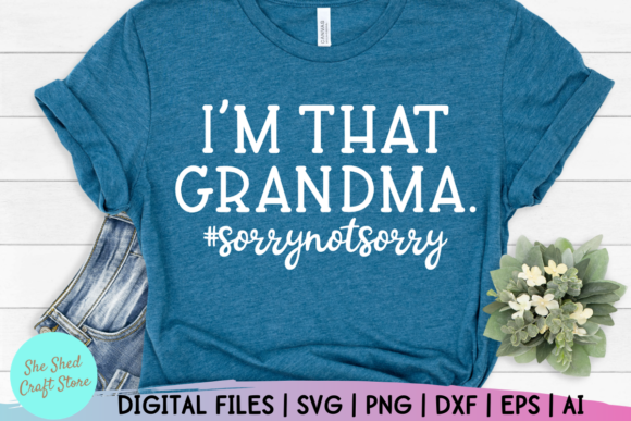 Grandma SVG for Crafts and Graphics