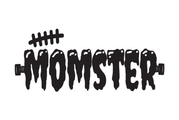 Halloween Momster SVG: A Playful Graphic for Local Branding