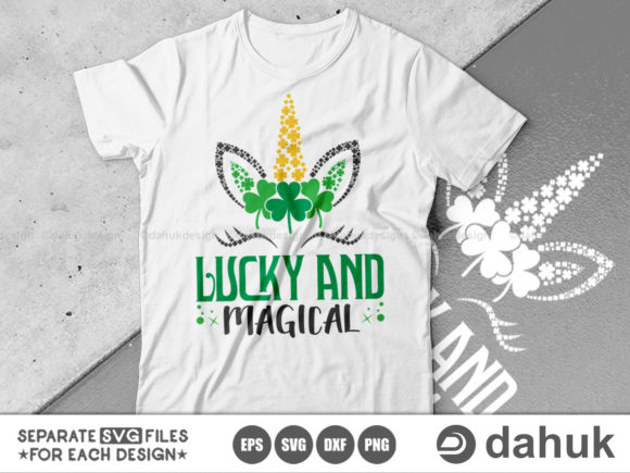 Lucky and Magical Svg for Crafts and Graphics