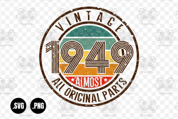 Vintage 1949 Graphics for Crafts