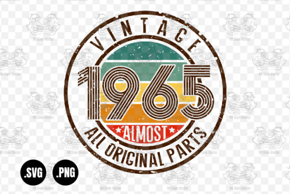 Vintage 1965 Graphics for Crafts