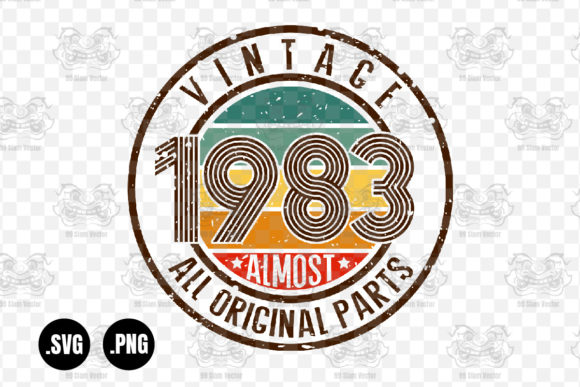 Vintage 1983 Graphics for Crafts